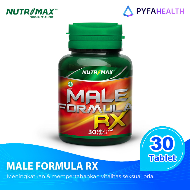 Jual ProdukNutrimax Male Formula Rx Untuk Vitalitas Seksual Pria 30