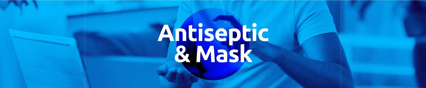 Masker & antiseptic
